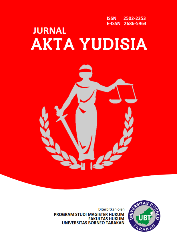 Thumbnail Jurnal Akta Yudisia